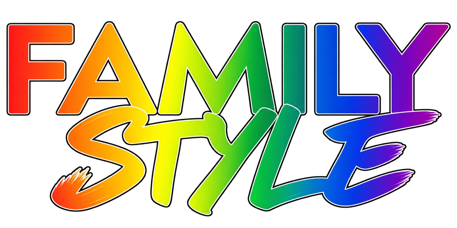 Original Family Style rainbow logo